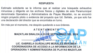 Certificación Playa Pinitos